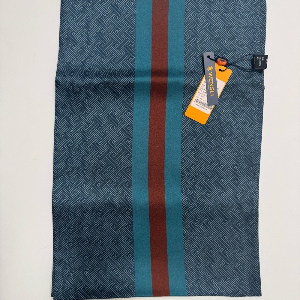 Wensi Men's Silk Scarf - NWT